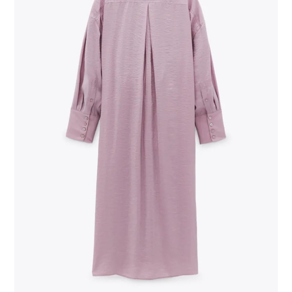 Zara knotted shirt dress - Picture 7 of 10
